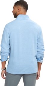 IZOD Mens Performance Comfort Quarter Zip Long Sleeve Shirt - Image 2