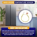 4-Pack DA32-10104N Temperature Sensor for Samsung Refrigerator, Compatible with DA32-10104V 2030330 AP4979323 PS4138666 114002,Refrigerator Temp Sensor - Image 6
