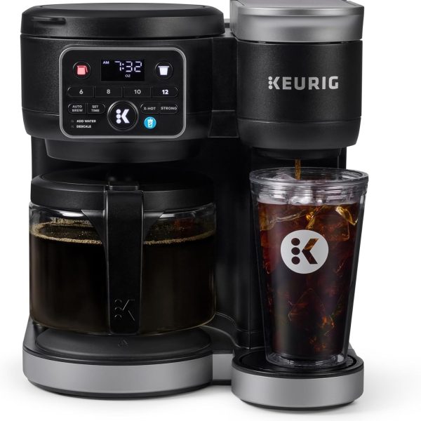 Keurig K-Duo Hot & Iced Single Serve & Carafe Coffee Maker, MultiStream Technology, 72oz Reservoir (Gen 2)