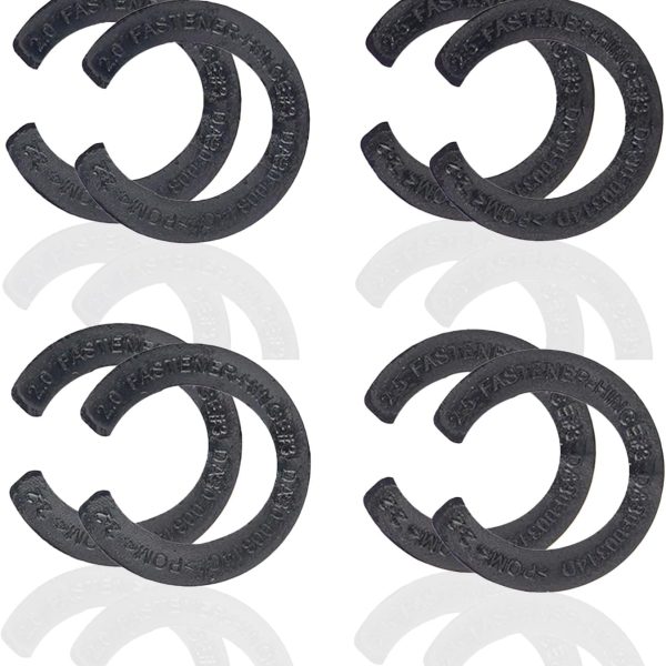 Upgraded 8 Pcs Hinge Shim Refrigerator Door Height Adjustment Kits,Replace Fit for Samsung DA99-04158A, 3282540, DA60-00314C, PS6448337 AP5668209, 4 Different Thicknessef