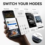 TCL 60 XE NXTPAPER 5G Cell Phone, AT&T, T-Mobile & Verizon Unlocked Android Smartphone, 8GB+256GB, 6.8" 120Hz Paper-Like Display, AI Features, 5010mAh Battery, Advanced Camera System, Space Blue - Image 3