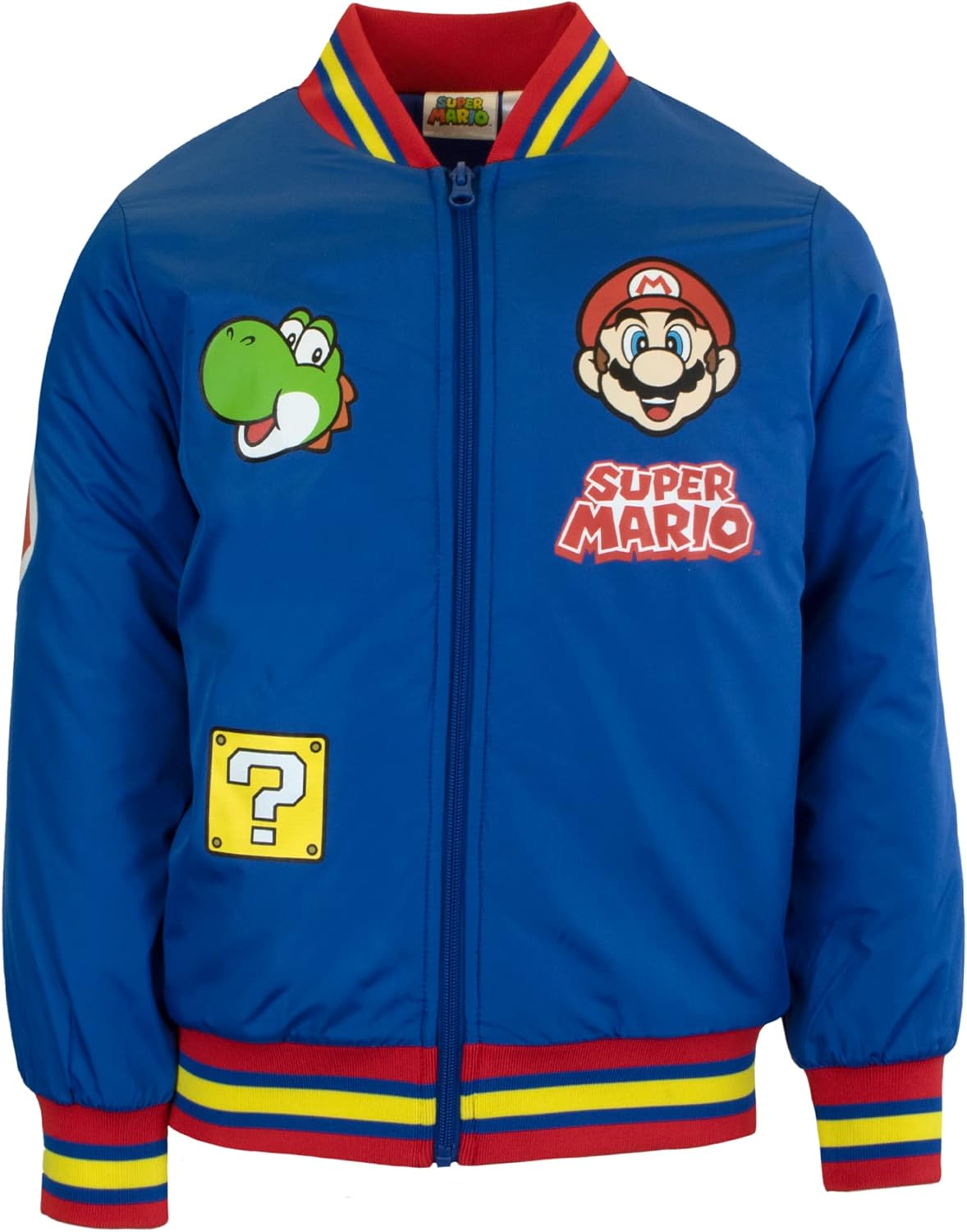 Nintendo Super Mario Bomber Jacket for Boys 1 Nintendo Super Mario Bomber Jacket for Boys