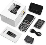 A400 Pro Silver - Large Button Cell Phone for Seniors丨4G LTE Unlocked Phones with SOS Button丨2MP Rear Camera丨Charging Dock丨1800mAh丨Dual SIM丨Speed Dial丨Volume Boost丨Hands-free丨Dumb Phone丨USB-C - Image 9