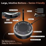 Cell Phone Ringer Amplifier & Flasher - Make Phone Ring Ultra Loud & Visible, One-Touch Answer/Decline, Bluetooth Phone Amplifiers for Hard of Hearing/Deep Sleeper/Noisy Spaces/Home - Image 6