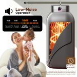 Portable Clothes Dryer, Clothes Dryer hold 9-12 Items, With Time Setting、Remote Control, Portable Dryers For Laundry, Apartments, RV, Travel, Low noise、Energy Saving、 Wrinkle Resistant - Image 7