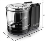 BLACK+DECKER 1.5-Cup Electric Food Chopper, One Touch Pulse, 150W Motor, Mini Food Processor, Stay-Sharp Blade, Dishwasher Safe - Image 8