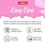 Disney girls 2-piece Snug-fit Cotton Holiday Pajama Set, Soft & Cute for Kids - Image 4