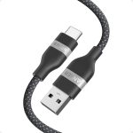 Anker Car Carplay Cable for iPhone 17 16 Pro Max Plus, Upcycled Braided USB A to USB C Car Charger Cord for Samsung Note20 and More (3FT, Black)