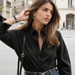 STIROLL Slim Leather Bands Compatible with Apple Watch Band 38mm 40mm 41mm 42mm(Series 11 10), Top Grain Leather Watch Thin Wristband for iWatch SE 9 8 7 6 5 4 3 2 1 (Black Rose Gold) - Image 8