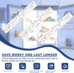 New Upgraded WR55X26671 Refrigerators LED Light Bulb for GE LED Refrigerator Light Bulb Replacement and GE Freezer Bulbs Replacement PS11767930 AP6035586 4468532 EAP11767930 3pcs - Image 6