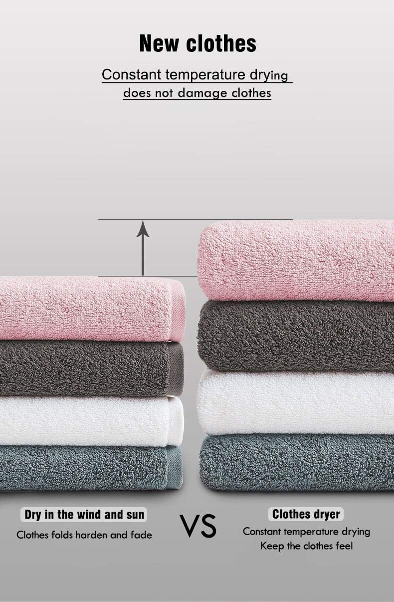 Portable Dryer, 110V 1000W Electric Clothes Dryer Machine, Double Layer Stackable, Stainless Steel, Blue, 15kg Capacity, Front Load, Ideal for Apartments, RV, Families, Campers 7 Portable Dryer, 110V 1000W Electric Clothes Dryer Machine, Double Layer Stackable, Stainless Steel, Blue, 15kg Capacity, Front Load, Ideal for Apartments, RV, Families, Campers - Image 7