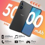 NUU N10 Basic Cell Phone for T-Mobile, Mint, Metro, Qlink, Tello and More 4GB/128GB, Perfect for Teenagers, Dual SIM 4G, Octa-Core 6.6" 90Hz HD+, Unlocked Phones Android Phone 14, US Warranty (Black) - Image 8