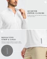 G Gradual Men's Running Shirts Long Sleeve Athletic Shirt Lightweight Quick Dry Quarter Zip Pullover for Men Workout Gym Golf - Image 4