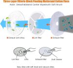 COSTWAY GYJ25-78 110V Electric Portable Clothes Stainless Steel Tub Laundry Dryer, for 4 Automatic Drying Mode, White - Image 8