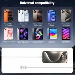 Car Carplay Cable for iPhone 17/16/15,iPhone 16/15 Plus17/16/15 Pro 17/16/15Pro Max charger ,USB A to USB C for Carplay USB C Cord, iPad USB C Cable 10th, iPad Air Car Charger Cable Cord 3FT (White) - Image 6