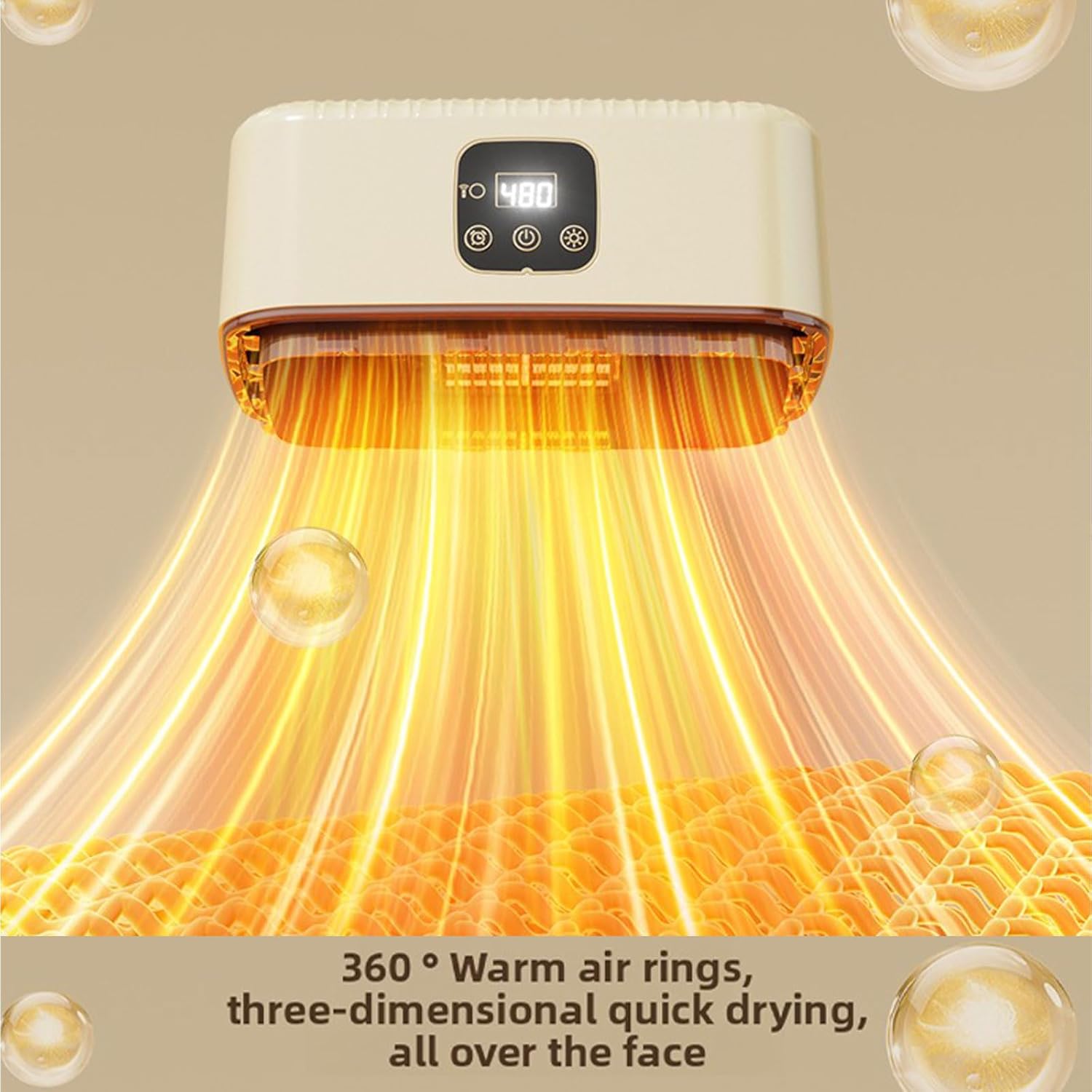 Portable Mini Clothes Dryer - Compact Quiet Fast-Drying for Apartment/RV/Travel, Adjustable Timer, Wrinkle-Reducing Heat 5 Portable Mini Clothes Dryer - Compact Quiet Fast-Drying for Apartment/RV/Travel, Adjustable Timer, Wrinkle-Reducing Heat - Image 5