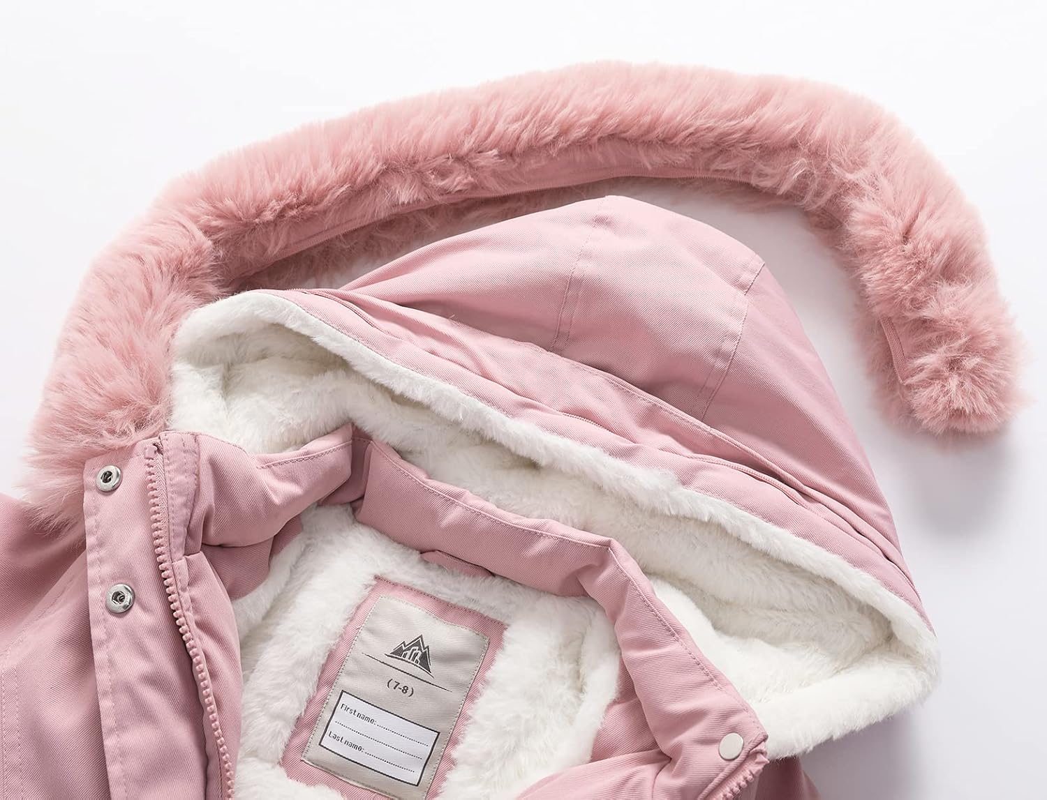 Girl's Long Coat Waterproof Winter Kids Outerwear Warm Parka Puffer Jacket with Hood 5 Girl's Long Coat Waterproof Winter Kids Outerwear Warm Parka Puffer Jacket with Hood - Image 5