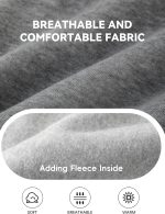 3 Pack Boys Sweatpants Fleece Cotton Athletic Pants Boys Joggers with Zipper Pockets Kids Youth Workout Sweat Pants Size 5-16 - Image 2