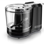 BLACK+DECKER 1.5-Cup Electric Food Chopper, One Touch Pulse, 150W Motor, Mini Food Processor, Stay-Sharp Blade, Dishwasher Safe