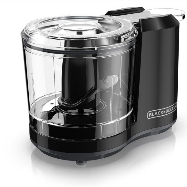 BLACK+DECKER 1.5-Cup Electric Food Chopper, One Touch Pulse, 150W Motor, Mini Food Processor, Stay-Sharp Blade, Dishwasher Safe