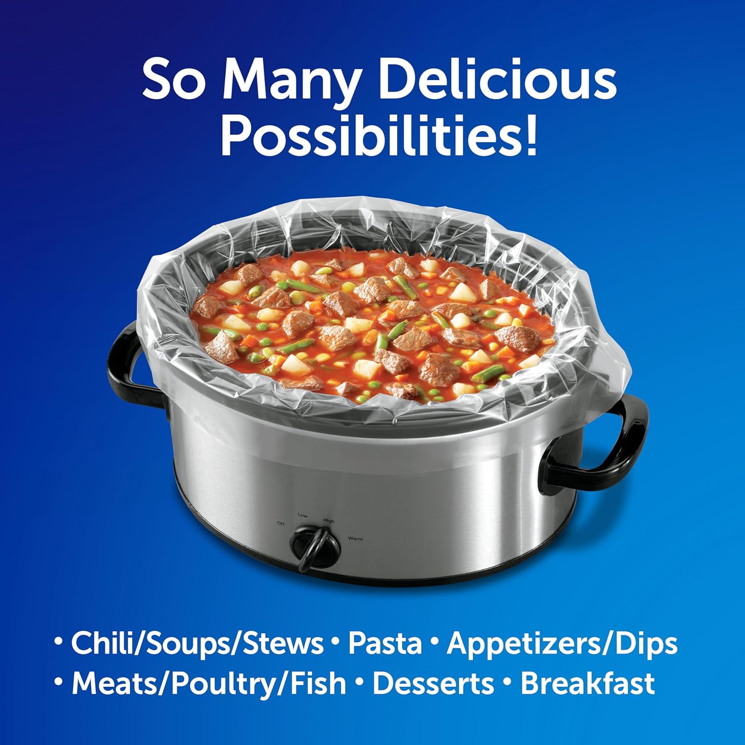 Reynolds Kitchens Slow Cooker Liners, Small (1-3 quart), 5 Count 7 Reynolds Kitchens Slow Cooker Liners, Small (1-3 quart), 5 Count - Image 7