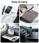 Temdan for Travel Vacation Essentials,3 in 2 USB C Cable for Apple Watch Charger/iPhone 17 Charger/Lightning,Multi Charging Cable Cord,Camping Essentials,Portable Designed for iWatch &iPhone 16-12-5FT - Image 7