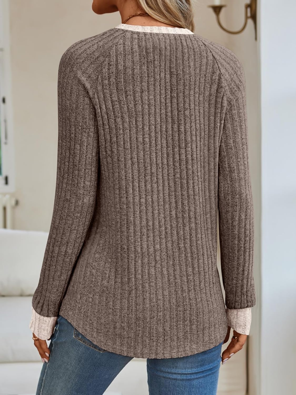 AUTOMET Womens Long Sleeve Tops Winter Clothing 2025 Dressy Casual Tunic Sweaters Fall Fashion Color Block Shirts 4 AUTOMET Womens Long Sleeve Tops Winter Clothing 2025 Dressy Casual Tunic Sweaters Fall Fashion Color Block Shirts - Image 4