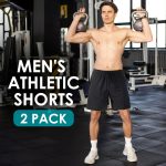 2 Pack Mens Running Athletic Shorts for Men's Lightweight Workout Gym Shorts Quick Dry Hiking Basketball - Image 5