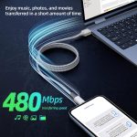iPhone Charger 3pack 10FT Apple MFi Certified Long Lightning Cable Fast Charging High Speed Data Sync USB Cable Compatible iPhone 14/13/12/11 Pro Max/XS MAX/XR/XS/X/8/7/Plus/6S (Grey White) - Image 3