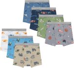 Hanes Toddler Boys' Potty Trainer Underwear, Light Leaks Boxer Briefs & Briefs Available, 6 & 7 Pack