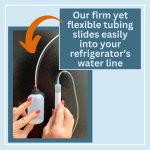 Clear Line - Frozen Refrigerator Water Line Tool - Patented Innovative New System - Large Hot Water Reservoir - 36 inch Firm Flex Tube - Made in The USA - Image 4