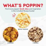 DASH Hot Air Popcorn Popper Maker with Measuring Cup to Portion Popping Corn Kernels + Melt Butter, 16 Cups - Aqua - Image 6