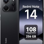Xiaomi Redmi Note 14 4G LTE (for Tmobile Mint Tello Global) (256GB + 8GB) 6.67" 120Hz 108MP AI Camera Global Version Dual Sim (Midnight Black)