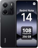 Xiaomi Redmi Note 14 4G LTE (for Tmobile Mint Tello Global) (256GB + 8GB) 6.67" 120Hz 108MP AI Camera Global Version Dual Sim (Midnight Black)