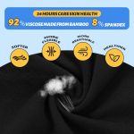 BAMBOO COOL Boys' Underwear Moisture-Wicking Brethable Boxer Briefs Soft Lightweight Tag-Free with Fly Pouch 6-Pack - Image 4