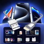 iPhone Charger 3pack 10FT Apple MFi Certified Long Lightning Cable Fast Charging High Speed Data Sync USB Cable Compatible iPhone 14/13/12/11 Pro Max/XS MAX/XR/XS/X/8/7/Plus/6S (Grey White) - Image 5