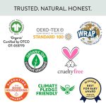 HonestBaby 5-pack Waffle Henley Long Sleeve Shirts 100% Organic Cotton for Infant Baby and Toddler Boys, Unisex - Image 6