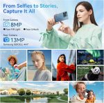 OSCAL Android Phones Unlocked for T-Mobile, FLAT 2 Android 15 Phone(2025), 12GB+128GB/2TB TF Octa Core, Dual SIM Phones Unlocked (US Warranty), 5000mAh, 90Hz,6.56"HD+, 4G/GPS/Fingerprint/Face ID-Black - Image 8