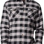 Columbia Mens Bearmouth Springs Roll Up Long Sleeve Flannel Shirt