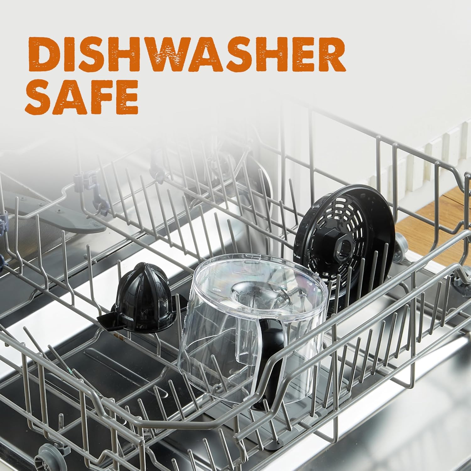 Elite Gourmet ETS623 BPA-Free Electric Citrus Juicer, Compact, Large Volume, Pulp Control, Oranges, Lemons, Limes, Grapefruits with Easy Pour Spout, 24oz, Black/Stainless Steel 7 Elite Gourmet ETS623 BPA-Free Electric Citrus Juicer, Compact, Large Volume, Pulp Control, Oranges, Lemons, Limes, Grapefruits with Easy Pour Spout, 24oz, Black/Stainless Steel - Image 7