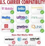 NUU A15 Cell Phone 4GB + 128GB, Unlocked for Mint, Metro, T-Mobile, Qlink and More, Perfect for Teenagers, Dual SIM 4G, Octa-Core Helio G36 2.2GHz 6.5" HD+, Android 13, White, US Warranty - Image 6