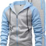 GXAMOY Men's 2 Pieces Tracksuits Running Sports Suits Drawstring Waistband Sweatsuit