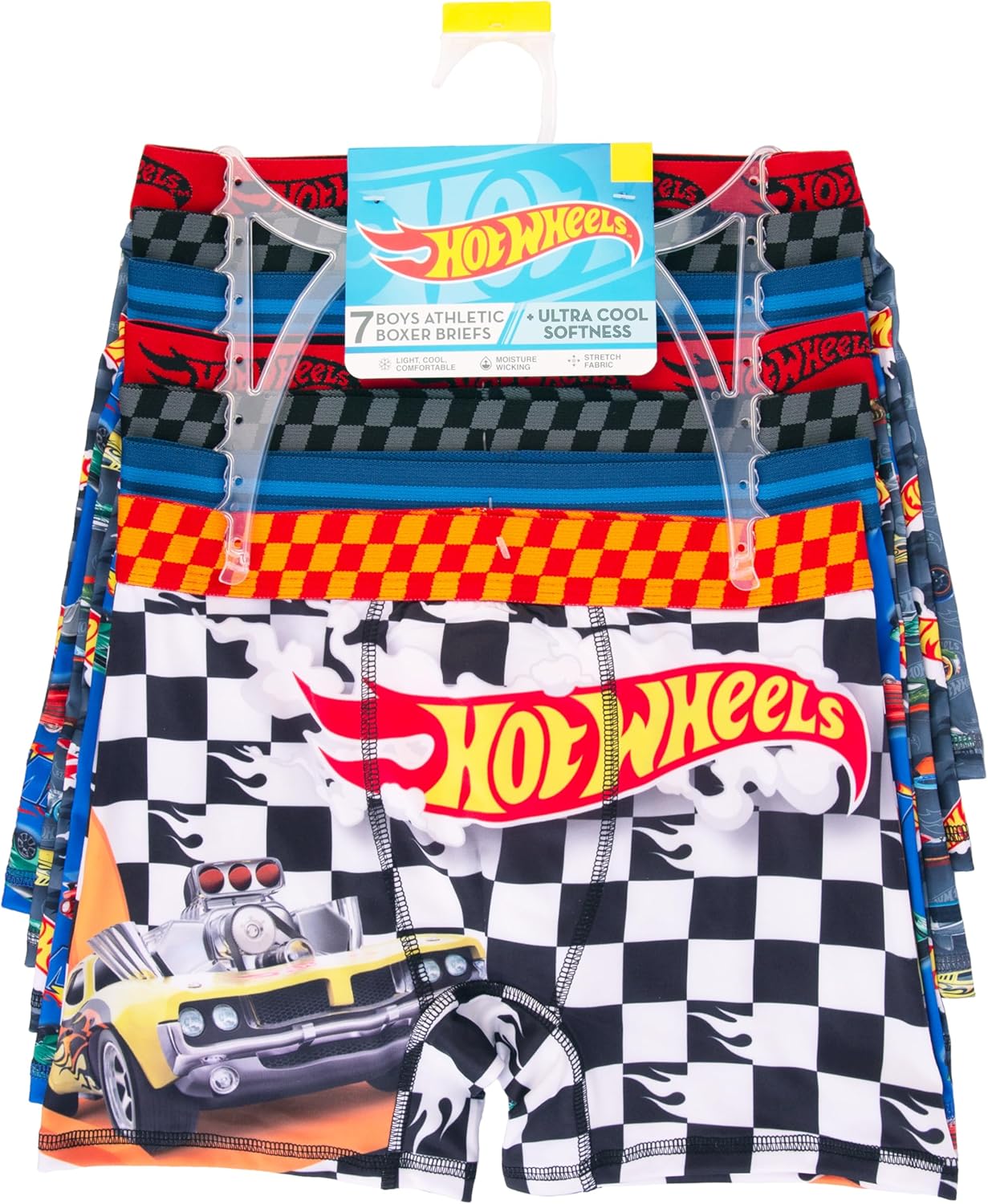 Hot Wheels boys Boxerbriefs and Briefs Available in Sizes 2/3t, 4t, 4, 6, 8 and 10 2 Hot Wheels boys Boxerbriefs and Briefs Available in Sizes 2/3t, 4t, 4, 6, 8 and 10 - Image 2