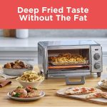 BLACK+DECKER Crisp 'N Bake Air Fry Countertop Convection Toaster Oven, Medium Capacity, 4-Slice, 5-in-1, Fits 9” Pizza, 30-Min Timer, Bake, Broil, Air Fry, Toast, Keep Warm, Stainless Steel - Image 7