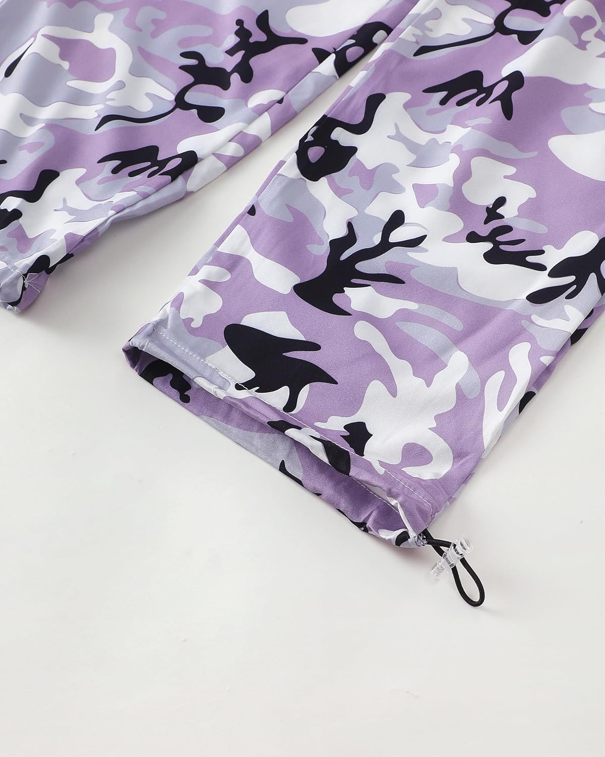 Girls Clothes Tween Girl Clothing Long Sleeve Ruched Drawstring Ribbed Knit Top Camo Cargo Pants Fall Winter Outfits 6 Girls Clothes Tween Girl Clothing Long Sleeve Ruched Drawstring Ribbed Knit Top Camo Cargo Pants Fall Winter Outfits - Image 6