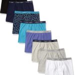 Calvin Klein Boys' Boxer Brief Underwear Eight Pack