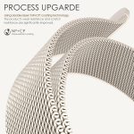 Original Milanese Loop Band Compatible with Apple Watch 38mm 40mm 41mm 42mm 44mm 45mm 46mm 49mm - Women & Men Magnetic Closure Adjustable Metal Strap for iWatch Series 11 10 9 8 7 6 5 4 SE2 3 Ultra2 3 - Image 3
