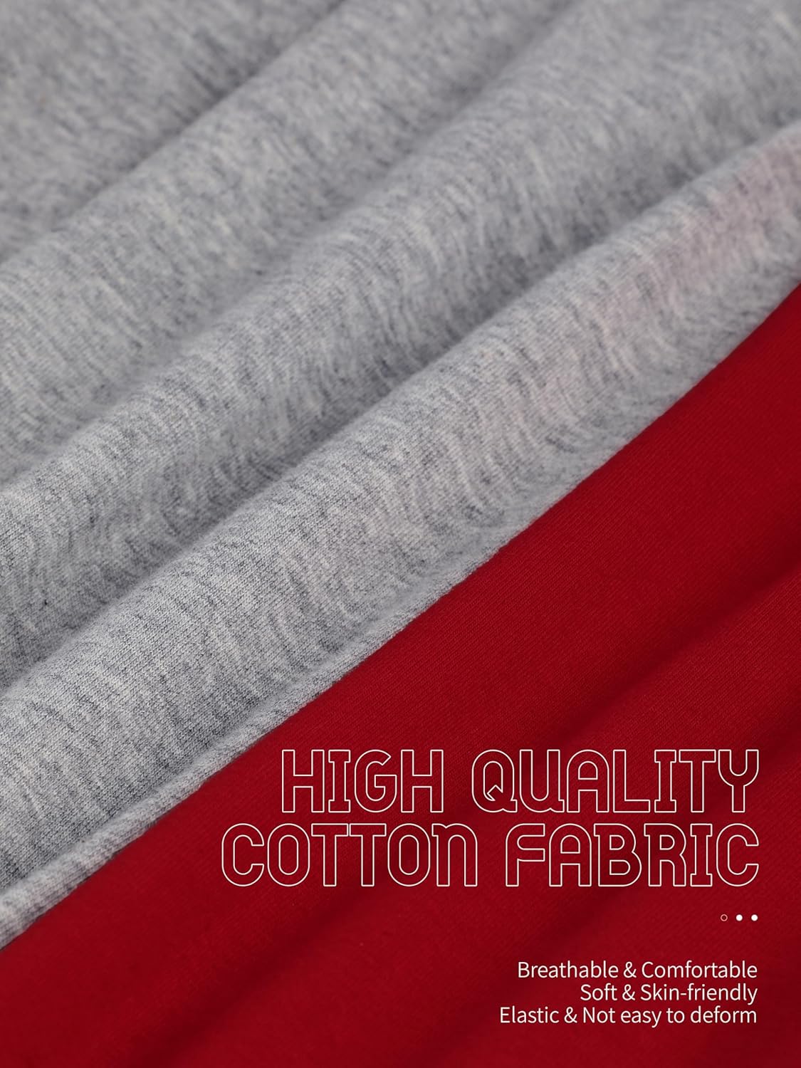 4 Pack Boys Long Sleeve Shirts Soft Cotton Basic Tees Youth Boys Long Sleeve T-Shirts Layering Shirts Tagless 2 4 Pack Boys Long Sleeve Shirts Soft Cotton Basic Tees Youth Boys Long Sleeve T-Shirts Layering Shirts Tagless - Image 2