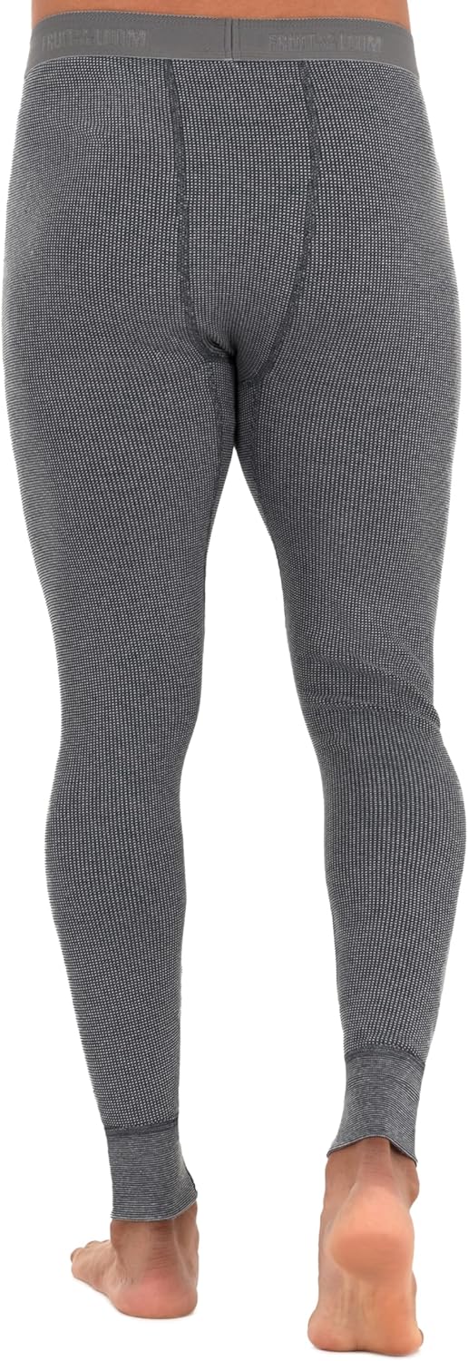 Fruit of the Loom Mens Recycled Premium Waffle Thermal Underwear Long Johns Bottom (1, 2, 3, and 4 Packs) 2 Fruit of the Loom Mens Recycled Premium Waffle Thermal Underwear Long Johns Bottom (1, 2, 3, and 4 Packs) - Image 2