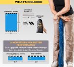 Ultra-Light Clothes Wringer – 2025 Upgraded Version with Wider Towel – Manual Hand Crank Laundry Dryer for Travel, Camping & Off-Grid Use – Compact & Eco-Friendly - Image 3